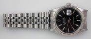Rolex Oyster Perpetual DateJust With Black Dial & Jubilee Bracelet