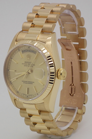 Rolex Oyster Perpetual Day-Date With Champagne Dial