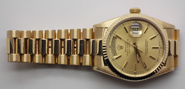Rolex Oyster Perpetual Day-Date With Champagne Dial