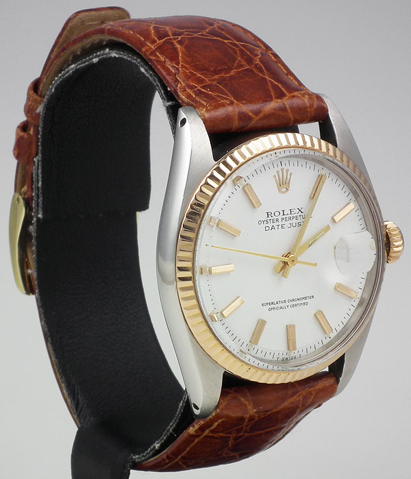 rolex oyster perpetual brown