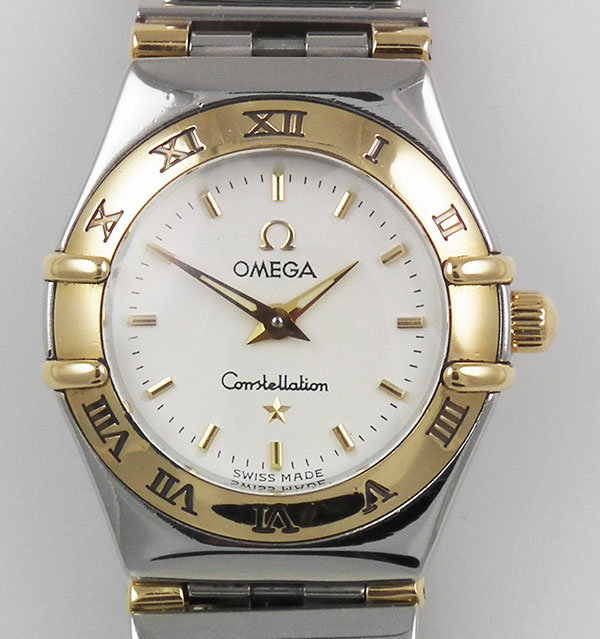 Ladies Omega Constellation In 18K/SS 