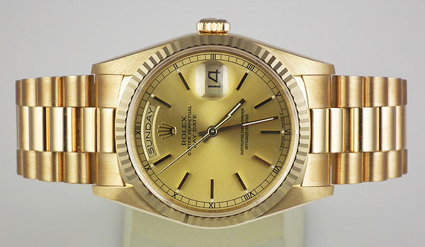 1990 rolex president