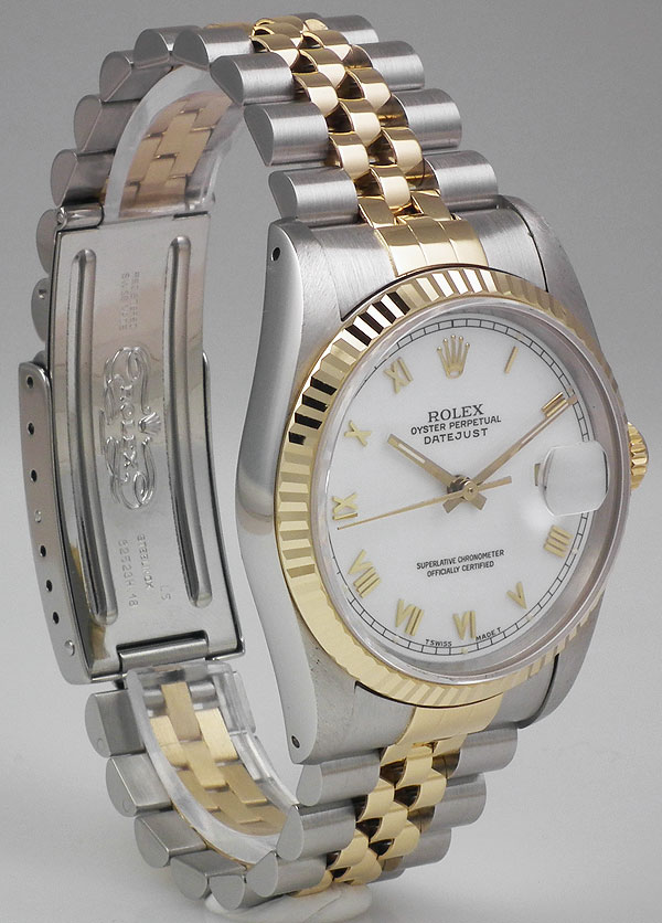 Rolex Oyster Perpetual DateJust 18K/SS 