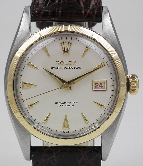 Rolex Oyster Perpetual DateJust In 18K/SS - White Dial (1953)