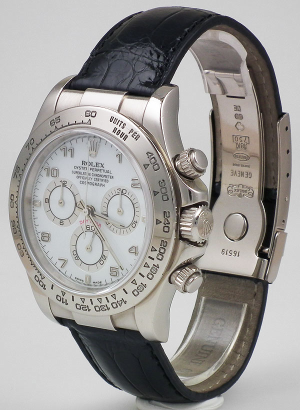 rolex oyster perpetual superlative chronometer officially certified cosmograph leather band