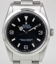 Rolex Oyster Perpetual Explorer I With Black Dial 14270