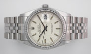 Rolex Oyster Perpetual DateJust With White Jubilee Dial & Matching Jubilee Bracelet