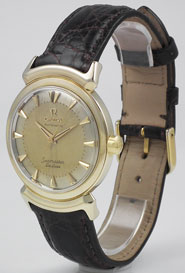 Omega 14ct Yellow Gold Seamaster De-Luxe - Original 2Tone Dial