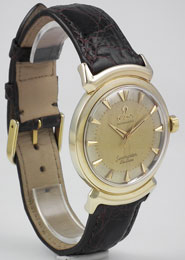 Omega 14ct Yellow Gold Seamaster De-Luxe - Original 2Tone Dial