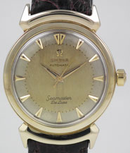 Omega 14ct Yellow Gold Seamaster De-Luxe - Original 2Tone Dial