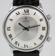 LeCoultre Momovox In Stainless Steel With Silver 2Tone Dial