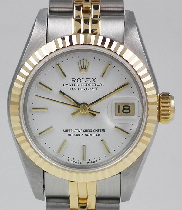 ladies rolex oyster perpetual datejust superlative chronometer officially certified