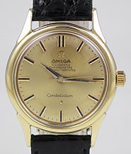 Omega 18ct 18K Constellation Solid Gold Dial