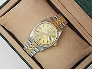 Rolex Oyster Perpetual DateJust Champagne Dial 16233