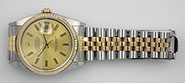 Rolex Oyster Perpetual DateJust Champagne Dial 16233