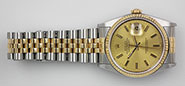 Rolex Oyster Perpetual DateJust Champagne Dial 16233