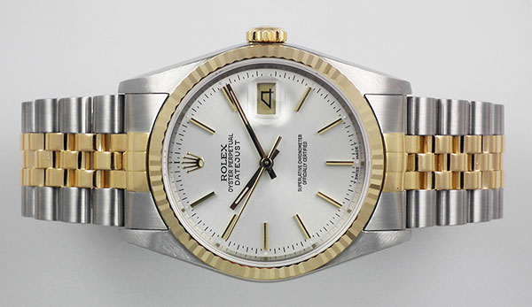 Rolex Oyster Perpetual DateJust 18K/SS - Silver Dial (1989)