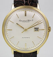 International Watch Company 18ct 18K Yellow Gold Automatic Date