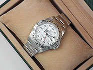 Rolex Oyster Perpetual Explorer II With White Dial 16570