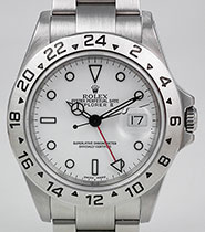 Rolex Oyster Perpetual Explorer II With White Dial 16570