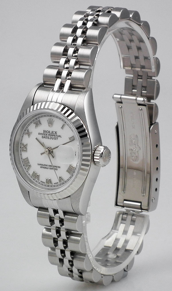 rolex lady datejust roman numerals