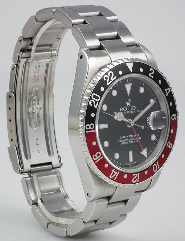 rolex oyster perpetual date red and black