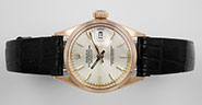 Ladies Rolex DateJust 18ct 18K Pink Gold 6516