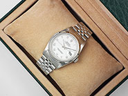 Rolex Oyster Perpetual DateJust 16234 - White Roman Numeral Dial