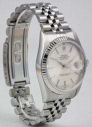 Rolex Oyster Perpetual DateJust 16234 - Silver Dial