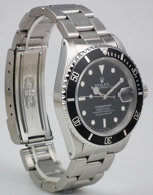 1991 rolex submariner 16610