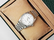 Rolex Oyster Perpetual DateJust 16234 - White Roman Numeral Dial