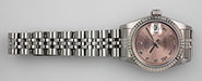 Ladies Rolex Oyster Perpetual DateJust White Roman Numeral Dial 69174