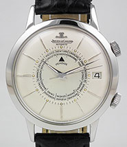 Jaeger LeCoultre Memovox World Time Date Bumper