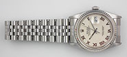 Rolex Oyster Perpetual DateJust 16234 - Ivory Roman Dial