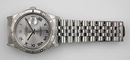 Rolex Oyster Perpetual DateJust 16264 Turn-o-Graph - Rhodium Dial