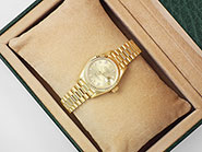 Ladies Rolex Oyster Perpetual DateJust 18K 18ct Diamond Dial 69178