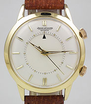 Jaeger LeCoultre Memovox 18ct 18K - Silver Dial