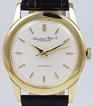 International Watch Company 18ct 18K Yellow Gold Automatic