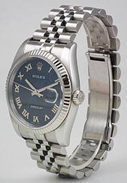 Rolex Oyster Perpetual DateJust 116234 - Blue Jubilee Dial