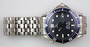 Gents Omega Seamaster Professional 300m - Blue Dial Bezel