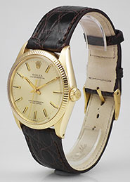 Rolex Oyster Perpetual Date 18K 18ct 1030