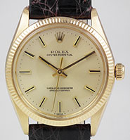 Rolex Oyster Perpetual Date 18K 18ct 1030