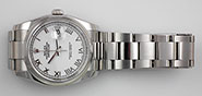 Rolex Oyster Perpetual DateJust 116200 - White Roman Numeral Dial