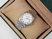 Rolex Oyster Perpetual DateJust 16234 - White Roman Numeral Dial