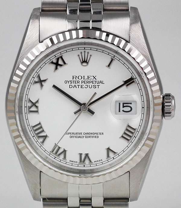 oyster perpetual datejust roman numerals