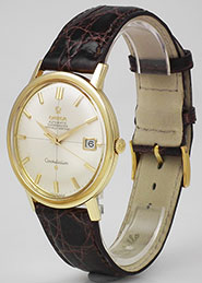 Omega 18ct 18K Constellation Original Silver Dial