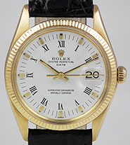 Rolex Oyster Perpetual Date 18K 18ct 1503