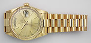 Rolex Oyster Perpetual Day-Date 18038 - Champagne Dial