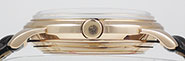 18K 18ct Jaeger LeCoultre Automatic Power Reserve Pink Gold - Original Silver Dial