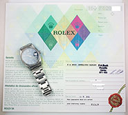 Rolex Oyster Perpetual DateJust 16200 - Blue Dial